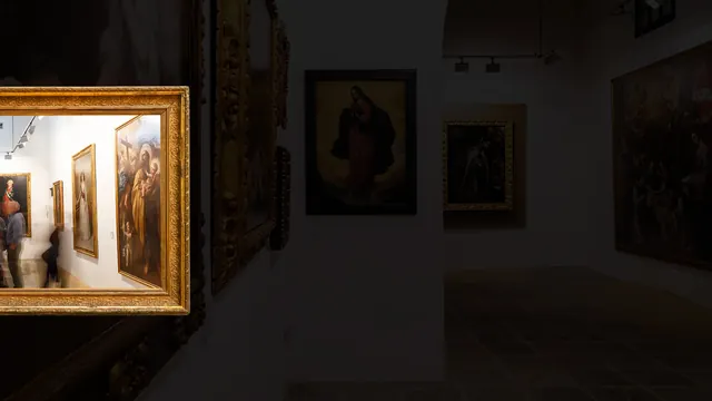 Obrazy v umělecké galerii Bodegas Tradición.