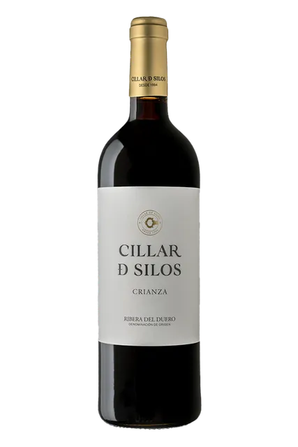 Láhev vína Cillar de Silos Crianza.