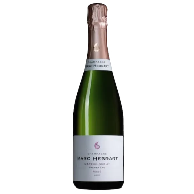 Láhev Marc Hébrart Rosé Brut Premier Cru.